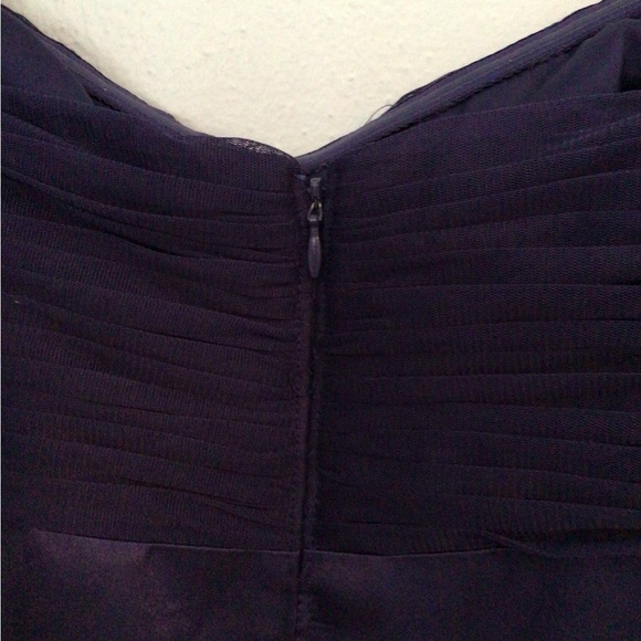 Adrianna Papell Woman’s Purple Rosette Mini Dress. Size 14W. - Picture 12 of 12